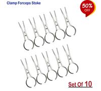 Pack Of 10 - Endodonzia Strumenti Pinze per Diga STOKE Clamp Holding Forceps Lab