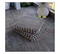 Pack Of 10 Interlocking Foam Carpet Tiles Multicolor 12x12 Inches(Grey)