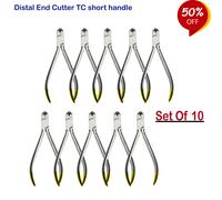 Pack Of 10 - Ortodonzia Strumenti Tronchese Distal end TC Short Odontoiatria CE