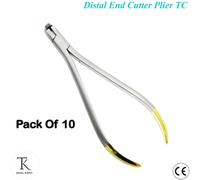 Pack Of 10 Ortodonzia Tronchesi Distali Wire Cutter Dentistry Instrument Lab New
