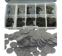 (Pack of 100) 1.5mm~10mm，Replacement Repair Rubber Conductive Button Pad Keypads Kit，Buttons Repair Replacement Part, for IR Remote Control, Xbox Playstation PS4 Switch Pro Game Controller