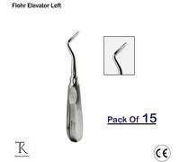 Pack Of 15 Chirurgiche Strumenti Dental Estrazione FLOHR Elevator Left Dentistry