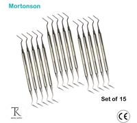 Pack Of 15 - Conservativa Odontoiatria Amalgam Plugger & Condenser Mortonson LAB