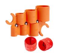 Pack of 3 Multiple Functional Pipe Tools Including Deburring and Depth Measurement for Bronze CPVC PERTINENT Conduits with 6 Size Agreement Hand Tool Set