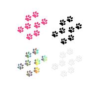 Pack of 32 Paw Stickers for Dogs, Cats, Paws Heart Paws, Stickers for Car, Motorcycle, Helmets for Cars or Motorcycles, Bicycles or Scooters