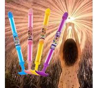 Pack of 4 fuochi d'artificio Pistola ad acqua Toy, Romantic Fireworks Water Gun for Couples, Spray Beach Toys High Pressure Water Squirter In Fireworks Style for Bathing, piscina, party (C)
