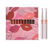 Pack of Lip Liners, 12 Piece Smooth Matte Lip Liner Set Contouring and Makeup Precision, Waterproof Long Lasting for Women, Wife, Girlfriend