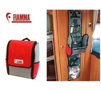 PACK ORGANIZER PER TOILETTE FIAMMA COLORE NERO E GRIGIO