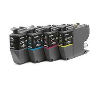PACK ORIGINALE BROTHER LC421VAL 4 CARTUCCE ORIGINALI PER BROTHER DCP-J1050DW,J11