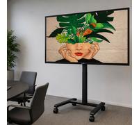 Pack Philips D-Line 50BDL4511D 50" + Supporto da Pavimento Mobile B-Tech Pack completo con display Philips D-Line 4K Digital Signage da 50" e supporto