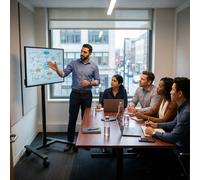 Pack Philips Q-Line 50" + Supporto da Pavimento Mobile B-Tech Pack completo con display Philips Q-Line 4K Digital Signage da 50" e supporto da