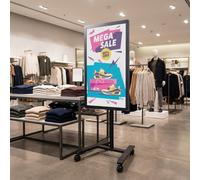 Pack Philips Tableaux ePaper 25,3" + Carrello B-Tech per display Soluzione completa con display professionale Philips Tableaux ePaper da 25,3" e