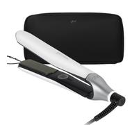 Pack piastra lisciante ghd Chronos bianca + kit resistente al calore nero in omaggio