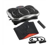 Pack Piattaforma Vibrante InnovaGoods con Altoparlante, Bande di Resistenza e Telecomando