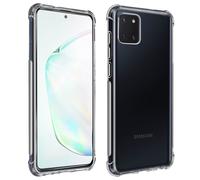 Pack Protezione Galaxy Note 10 Lite Cover + Vetro Temperato Trasparente