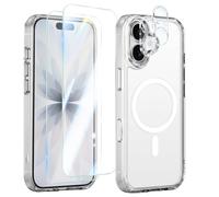 Pack Protezione per iPhone 17 Cover 2 Vetri Temperati e 2 Pellicole Fotocamera