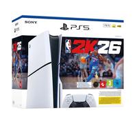 Pack PS5 Slim & NBA 2K26 - Console de jeux PlayStation 5 Slim 1 To (Standard) - Nouvo