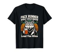 Pack Runner Wolf Cold Brew Lead The Miles Maglietta