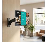 Pack Samsung QB24C + Supporto a muro Neomounts WL70-440BL11 Schermo Samsung QB24C + supporto a parete Neomounts WL70-440BL11: soluzione compatta e