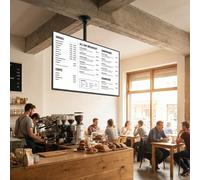 Pack Samsung QBC 75" + Supporto da soffitto Neomounts FPMA-C340BLACK Schermo Samsung QBC 75" + supporto da soffitto Neomounts FPMA-C340BLACK: