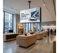 Pack Samsung QHC 50" + Supporto a soffitto Neomounts FPMA-C340BLACK Display Samsung QHC 50" + supporto a soffitto Neomounts FPMA-C340BLACK: soluzione