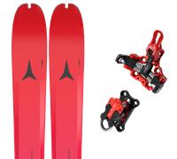 Pack sci alpinismo Atomic Backland 65 Ul Red Tension/black 26 + Attacchi Sci - Rosso / Nero - Größe 161 - 2026