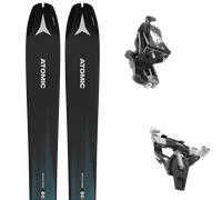 Pack sci alpinismo Atomic Backland 80 Ul Black/blue 26 + Attacchi Sci - Blu / Nero - Größe 177 - 2026