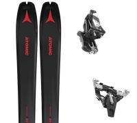 Pack sci alpinismo Atomic Backland 86 Ul Black/white 26 + Attacchi Sci - Grigio / Nero / Rosso - Größe 157 - 2026