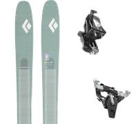 Pack sci alpinismo Black Diamond Helio Carbon 102 Grey 26 + Attacchi Sci - Grigio - Größe 178 - 2026