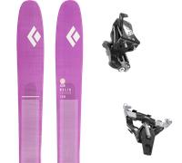 Pack sci alpinismo Black Diamond Helio Carbon 108 Purple 26 + Attacchi Sci - Viola - Größe 180 - 2026