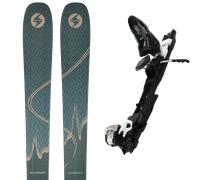 Pack sci alpinismo Blizzard Anomaly 94 Petrol/caramel 25 + Attacchi Sci - Grigio / Nero / Marrone - Größe 170 - 2025