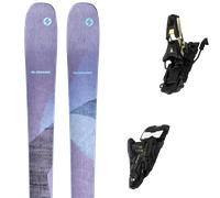 Pack sci alpinismo Blizzard Black Pearl 88 Violet 26 + Attacchi Sci - Viola / Nero - Größe 146 - 2026