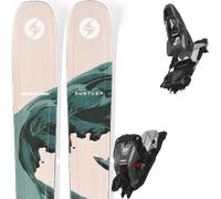 Pack sci alpinismo Blizzard Rustler 9 Sand/green 26 + Attacchi Sci - Grigio / Verde - Größe 180 - 2026