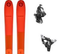 Pack sci alpinismo Blizzard Zero G 095 Orange 25 + Attacchi Sci - Arancione - Größe 185 - 2025