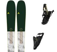 Pack sci alpinismo Dynastar M-cross 82 25 + Attacchi Sci - Grigio / Bianco / Verde - Größe 159 - 2025