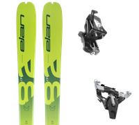 Pack sci alpinismo Elan Lynx 82 25 + Attacchi Sci - Verde - Größe 164 - 2025