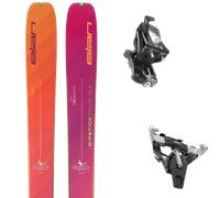 Pack sci alpinismo Elan Ripstick Tour 104 Pink/orange 26 + Attacchi Sci - Rosa / Arancione - Größe 187 - 2026