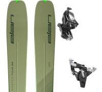 Pack sci alpinismo Elan Ripstick Tour 88 Khaki/green 26 + Attacchi Sci - Verde - Größe 163 - 2026