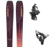 Pack sci alpinismo Elan Ripstick Tour 94 W 25 + Attacchi Sci - Arancione / Marrone - Größe 164 - 2025