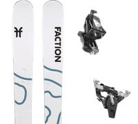 Pack sci alpinismo Faction Agent 1 White 26 + Attacchi Sci - Bianco / Blu - Größe 162 - 2026