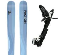 Pack sci alpinismo Faction Dancer 2 Blue 25 + Attacchi Sci - Blu - Größe 163 - 2025