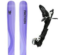 Pack sci alpinismo Faction Dancer 2 Purple 25 + Attacchi Sci - Viola - Größe 155 - 2025