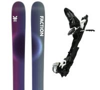 Pack sci alpinismo Faction Studio 4 25 + Attacchi Sci - Blu / Viola / Nero - Größe 191 - 2025