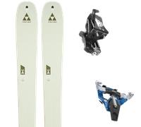 Pack sci alpinismo Fischer Transalp 105 Cti 25 + Attacchi Sci - Grigio / Bianco - Größe 164 - 2025