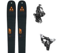 Pack sci alpinismo Fischer Transalp 82 W 24 + Attacchi Sci - Grigio / Nero / Arancione - Größe 176 - 2024