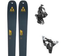 Pack sci alpinismo Fischer Transalp 84 C 25 + Attacchi Sci - Grigio / Arancione - Größe 162 - 2025