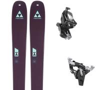 Pack sci alpinismo Fischer Transalp 84 C W 25 + Attacchi Sci - Viola / Blu - Größe 169 - 2025