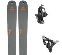 Pack sci alpinismo Fischer Transalp 86 Cti 25 + Attacchi Sci - Grigio / Arancione - Größe 176 - 2025