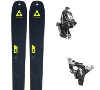 Pack sci alpinismo Fischer Transalp 92 Cti 25 + Attacchi Sci - Blu / Giallo - Größe 162 - 2025