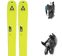 Pack sci alpinismo Fischer Transalp Jr 25 + Attacchi Sci - Giallo - Größe 141 - 2025